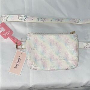 JUICY COUTURE LOGO RAINBOW FANNY PACK FTL-09-098